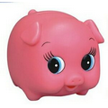 Rubber Porkie Pig Bank